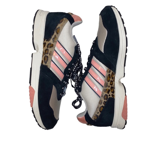 ADIDAS ORIGINALS ZX1000 X PAM PAM LEOPARD PONY/PINK MEN’S SZ 11.5 - Picture 1 of 7